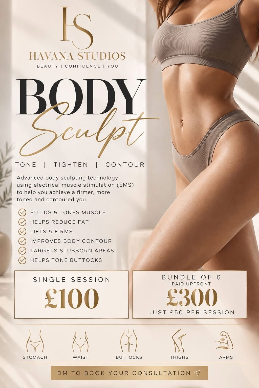 Havana Studios Body Sculpt — Tone, Tighten, Contour